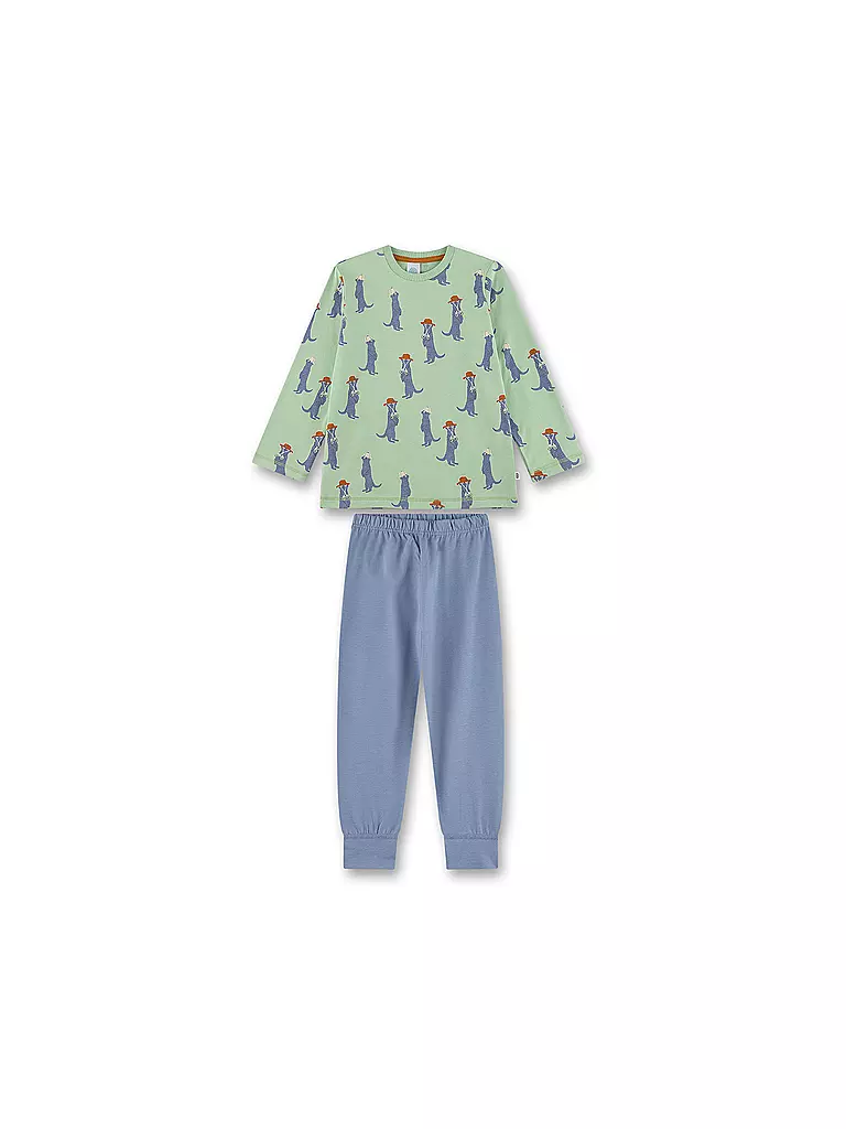 SANETTA | Pyjama garçon | hellgrün