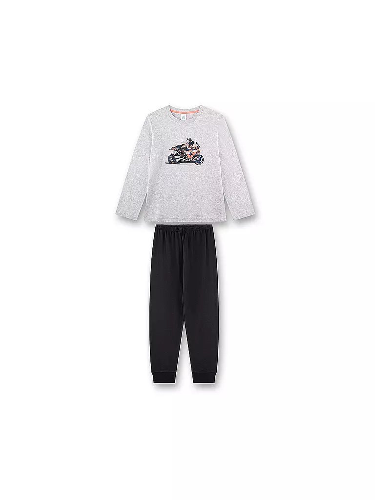 SANETTA | Pyjama garçon | hellgrau