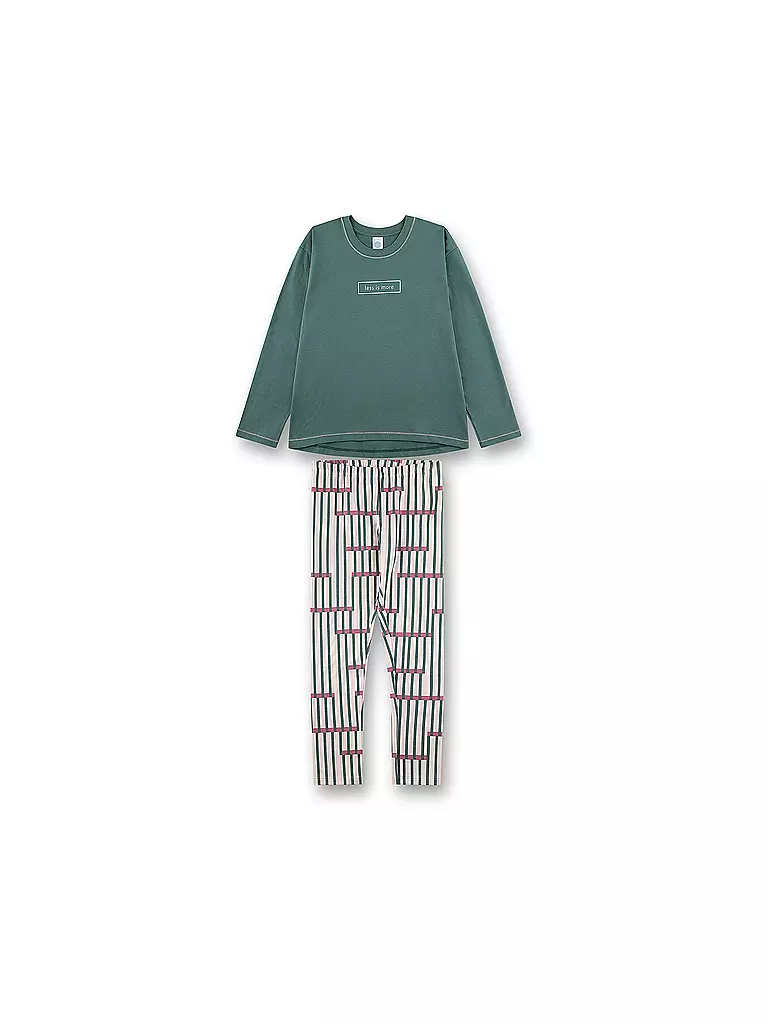 SANETTA | Pyjama pour fille | Vert clair
