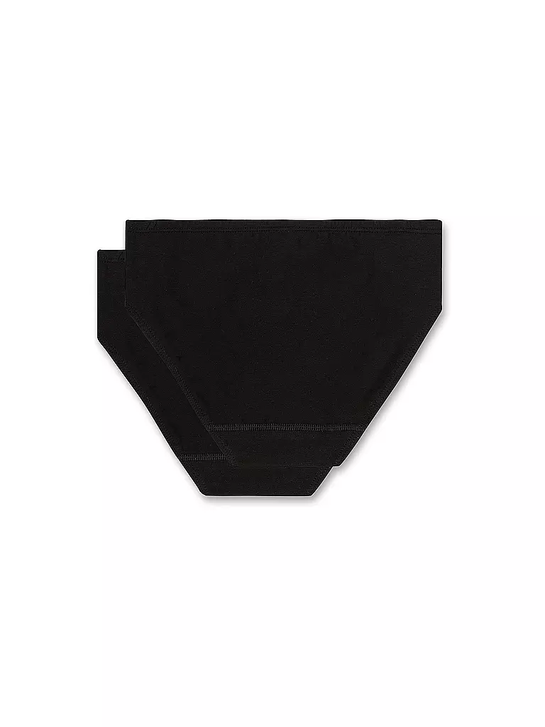 SANETTA | Slip fille lot de 2 super noir | 