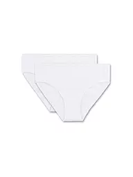 SANETTA | Slip pour fille, lot de 2, blanc | Blanc