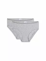SANETTA | Slip pour fille, lot de 2, gris clair | Gris