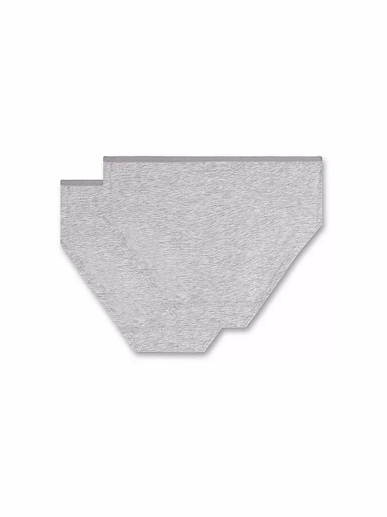 SANETTA | Slip pour fille, lot de 2, gris clair | 