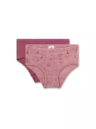 SANETTA | Slip pour fille, lot de 2, rose foncé | Rose