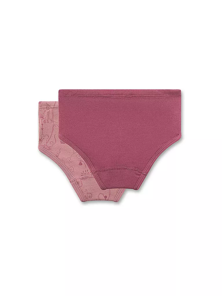 SANETTA | Slip pour fille, lot de 2, rose foncé | 