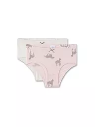 SANETTA | Slip pour fille, lot de 2, rose | Rose