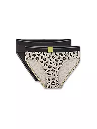 SANETTA | Slip pour fille, lot de 2, sable | Crème