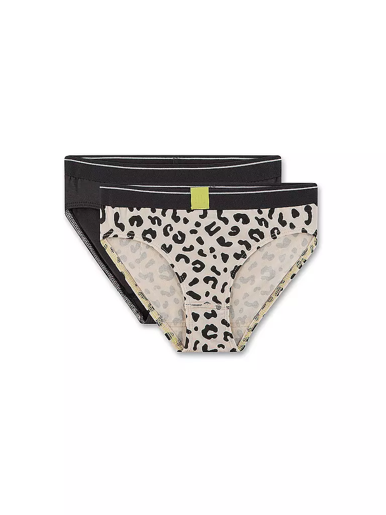 SANETTA | Slip pour fille, lot de 2, sable | creme