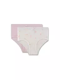 SANETTA | Slip pour fille, lot de 2, white pebb | Crème