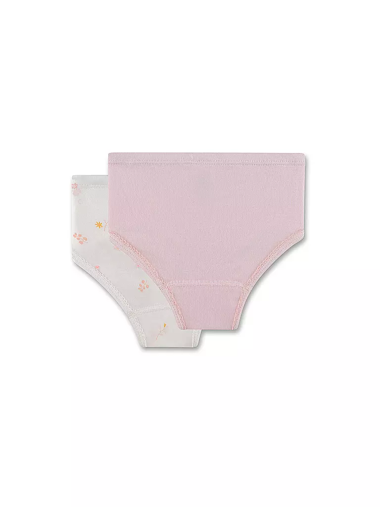 SANETTA | Slip pour fille, lot de 2, white pebb | 