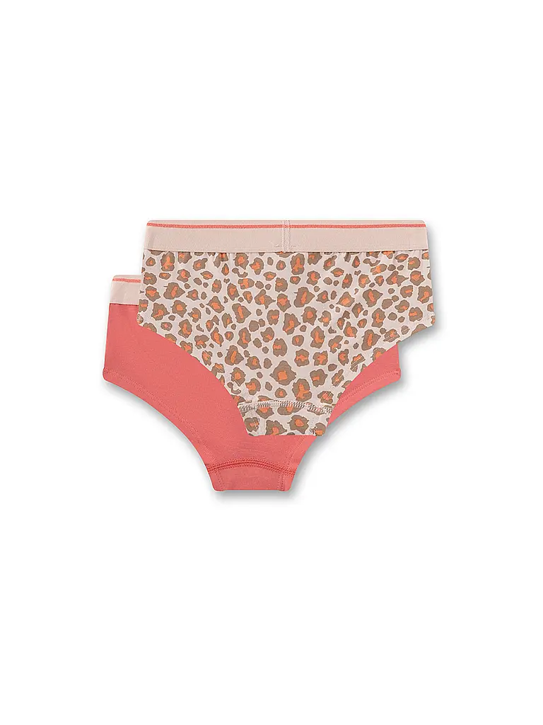 SANETTA | Slip pour fille, lot de 2 silver peo | Marron clair