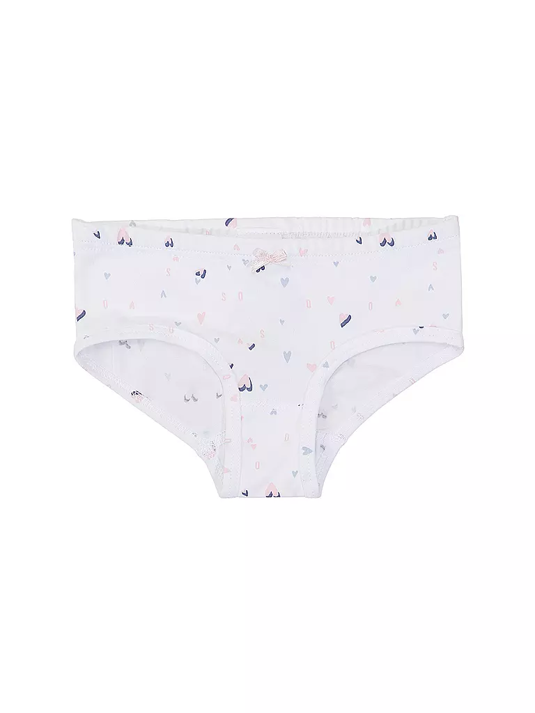 SANETTA | Slips pour filles, lot de 2, blanc | weiss