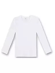 SANETTA | T-shirt à manches longues pour enfant, décontracté, en coton, blanc | Blanc