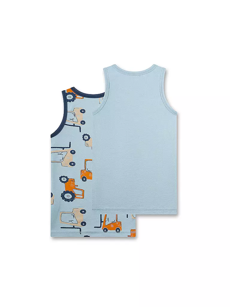 SANETTA | Top garçon lot de 2 bleu pâle | 