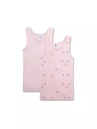 SANETTA | Top pour fille, lot de 2, rose | Rose