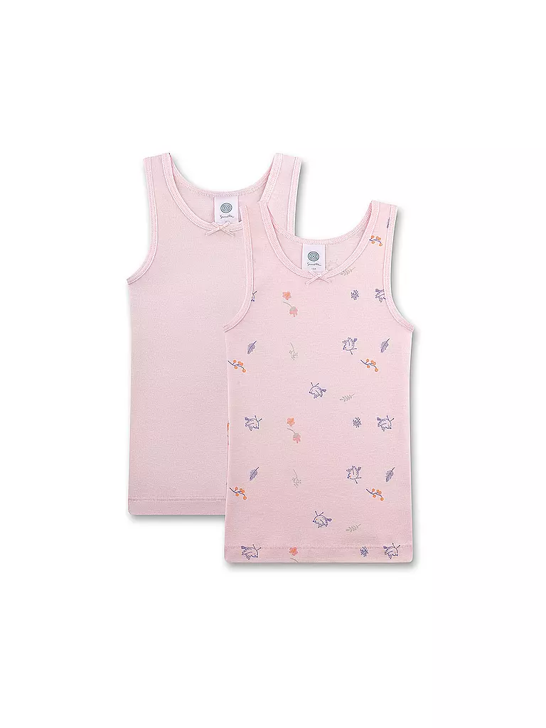 SANETTA | Top pour fille, lot de 2, rose | rosa