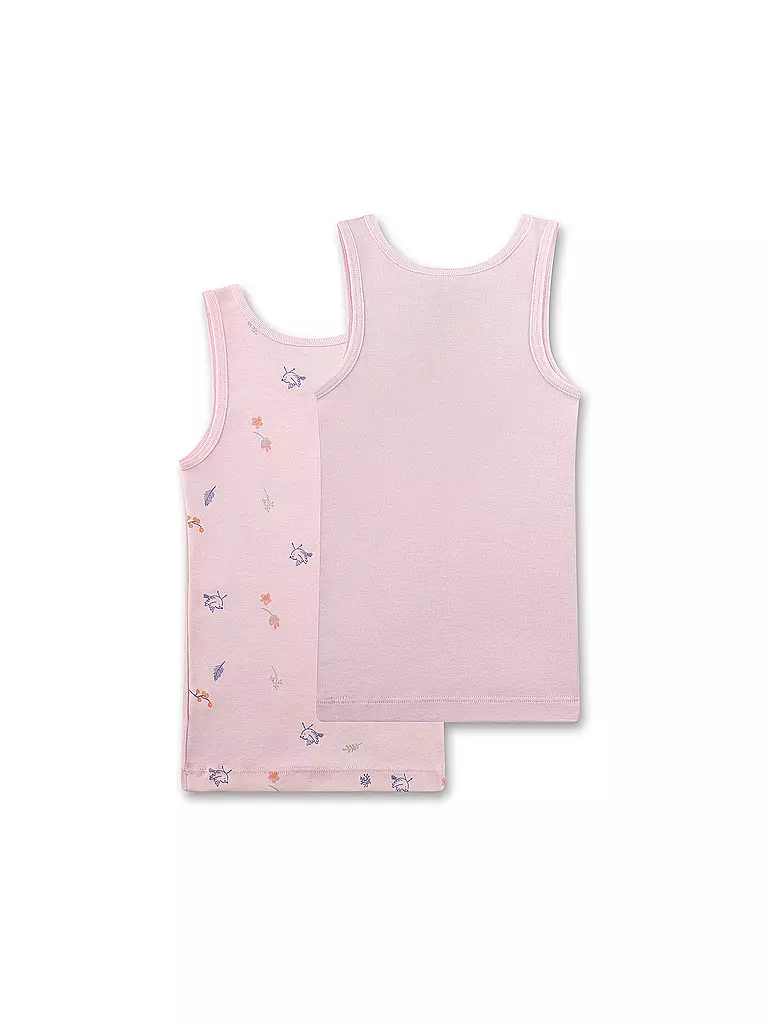 SANETTA | Top pour fille, lot de 2, rose | 
