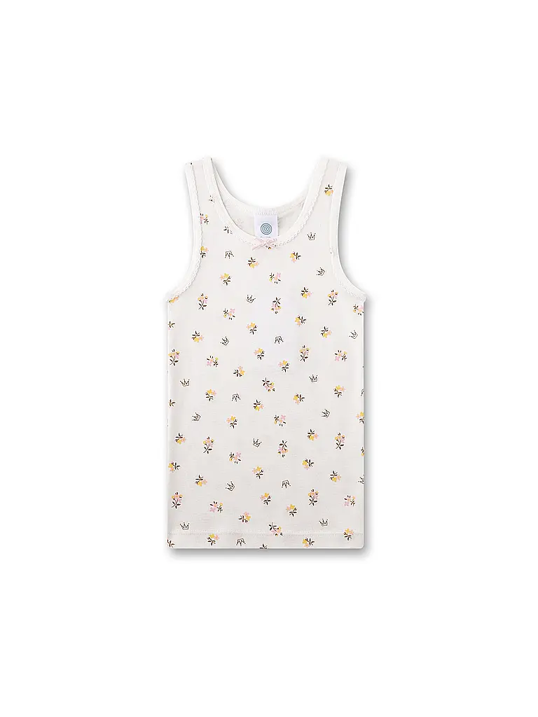 SANETTA | Top pour fille - Débardeur lot de 2 white pebb | 