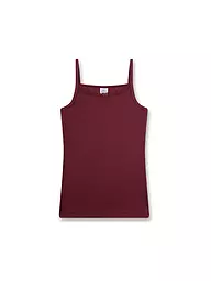 SANETTA | Top pour fille | Rouge foncé