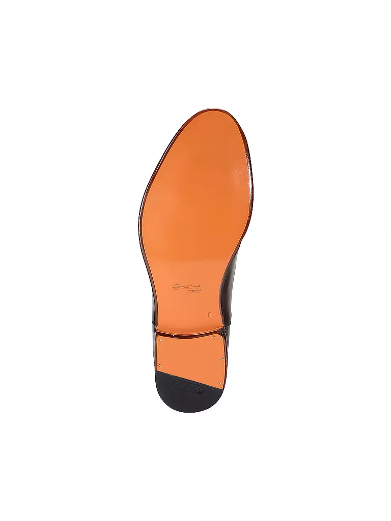 SANTONI | Lederschuhe Derby | Marron