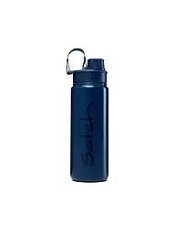 SATCH | Gourde 0,5l Inox Noir | Bleu foncé