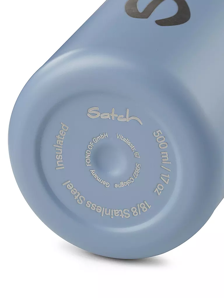 SATCH | Gourde 0,5l en acier inoxydable Skandi Nordic Ice Blue | 