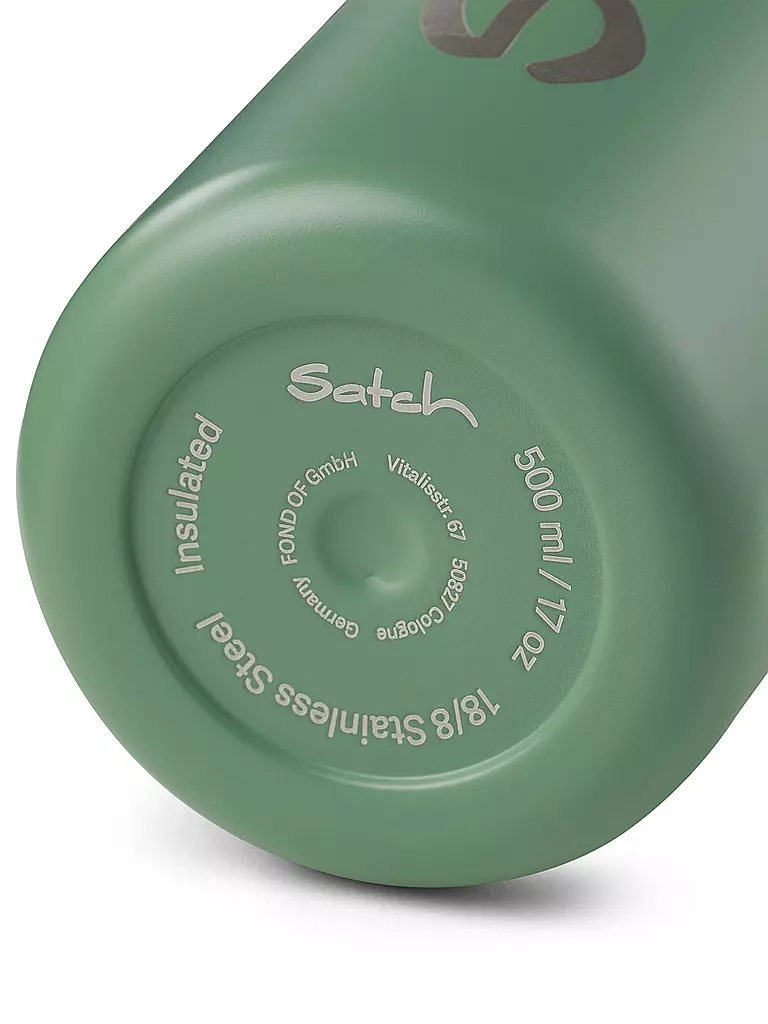 SATCH | Gourde 0,5l en acier inoxydable Skandi Nordic Jade | 
