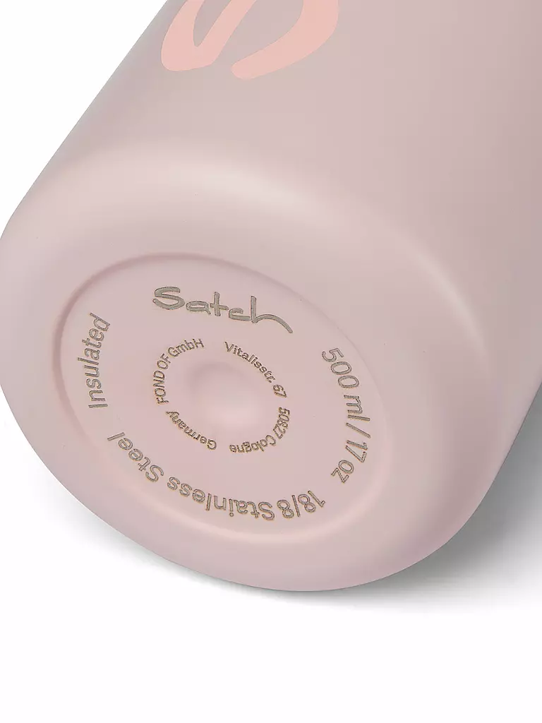 SATCH | Gourde 0,5l Inox Rose | Rose