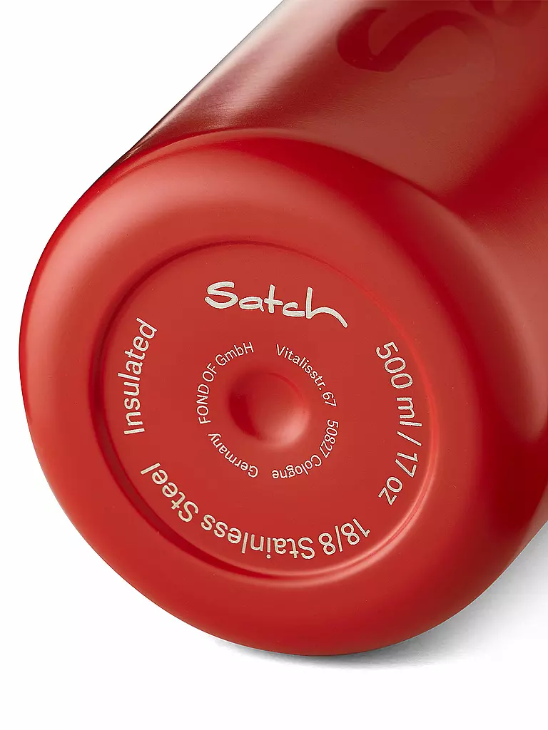 SATCH | Gourde 0,5L Rouge | 