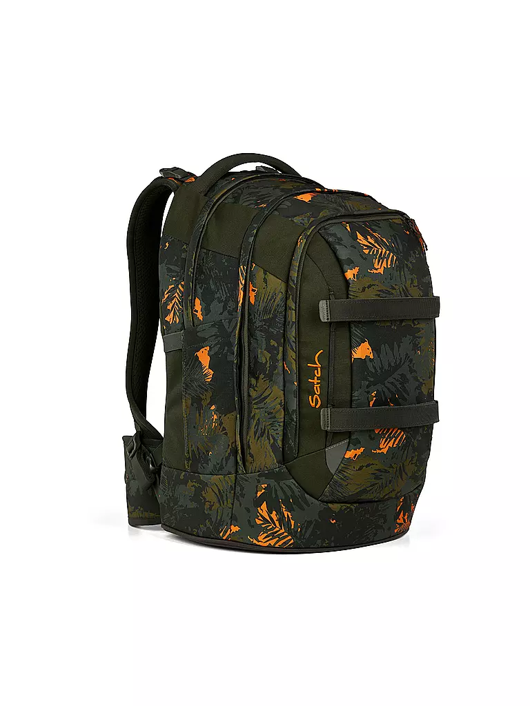SATCH | Nom du produit: Sac à dos scolaire Pack Jurassic Jungle | Noir