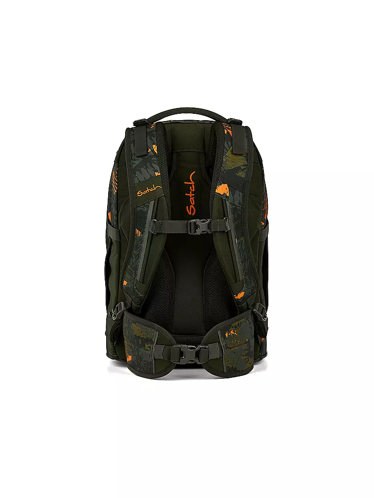 SATCH | Nom du produit: Sac à dos scolaire Pack Jurassic Jungle | Noir