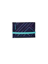 SATCH | Portefeuille Toxic Yellow | Bleu foncé