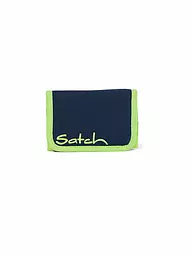 SATCH | Portefeuille Toxic Yellow | Bleu foncé