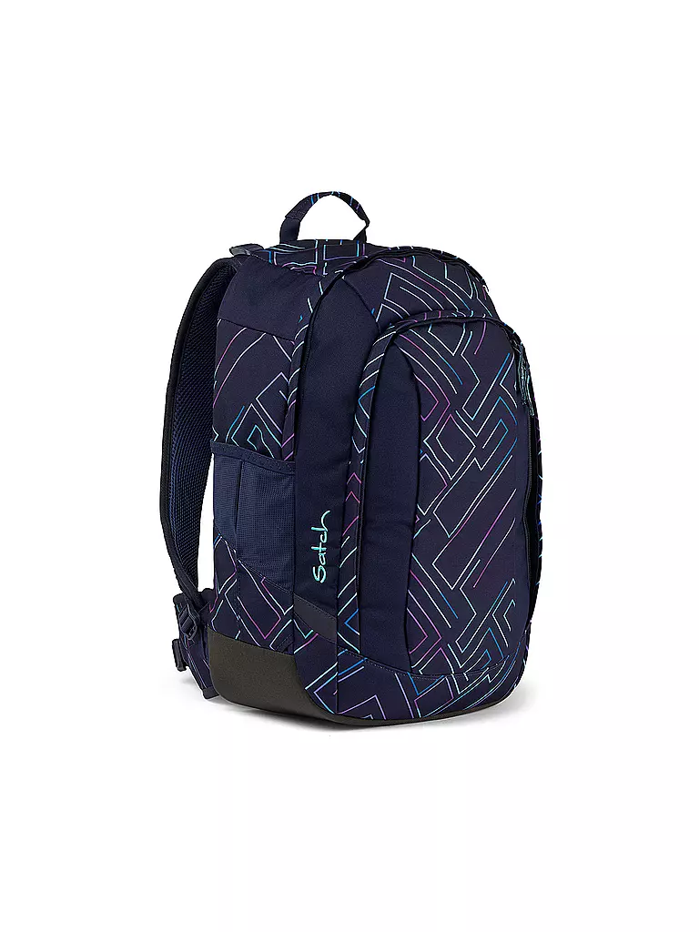 SATCH | Sac à dos scolaire Air Purple Lazer | Bleu foncé