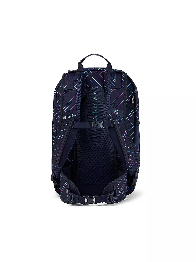 SATCH | Sac à dos scolaire Air Purple Lazer | Bleu foncé