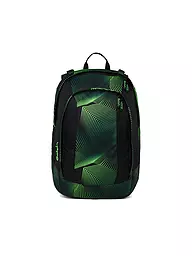 SATCH | Sac à dos scolaire Air Seismic Green | Noir