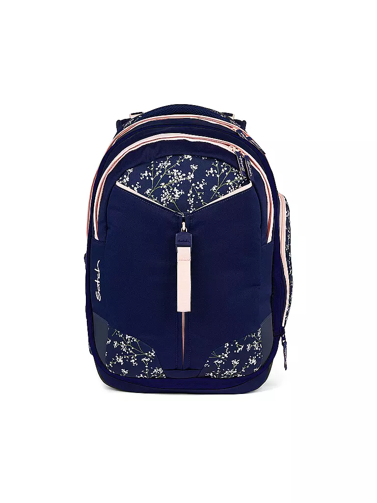 SATCH | Sac à dos scolaire Match Bloomy Breeze | Bleu foncé