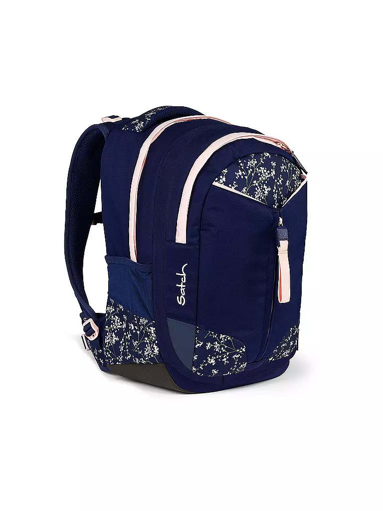 SATCH | Sac à dos scolaire Match Bloomy Breeze | Bleu foncé