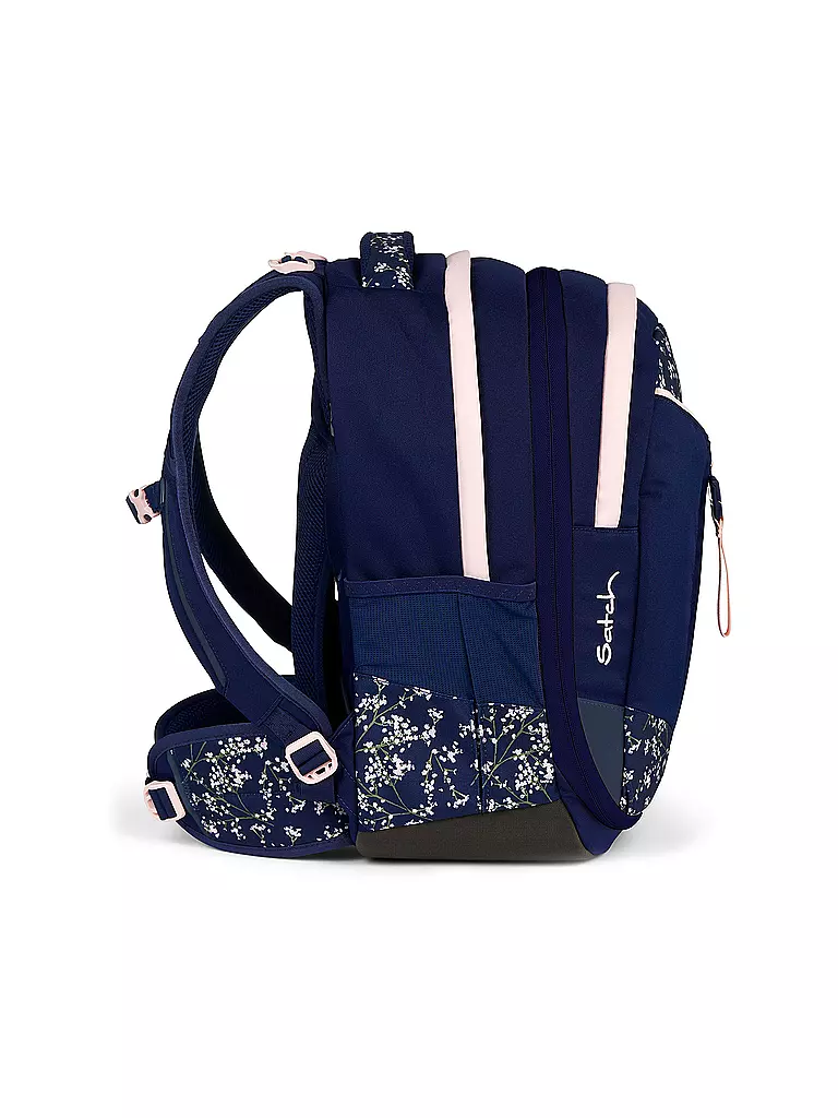 SATCH | Sac à dos scolaire Match Bloomy Breeze | Bleu foncé