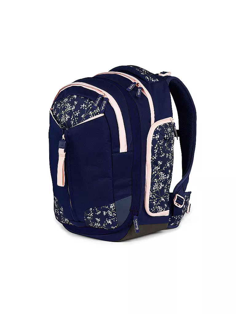 SATCH | Sac à dos scolaire Match Bloomy Breeze | Bleu foncé