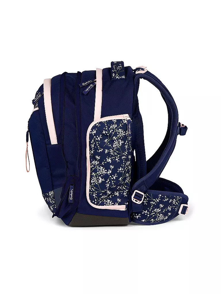 SATCH | Sac à dos scolaire Match Bloomy Breeze | Bleu foncé