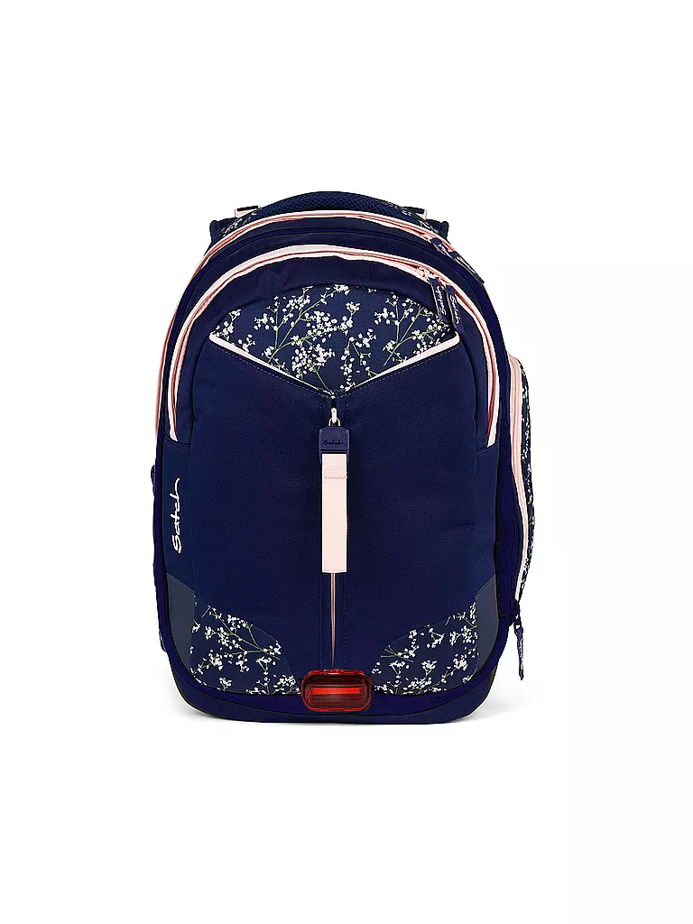 SATCH | Sac à dos scolaire Match Bloomy Breeze | Bleu foncé