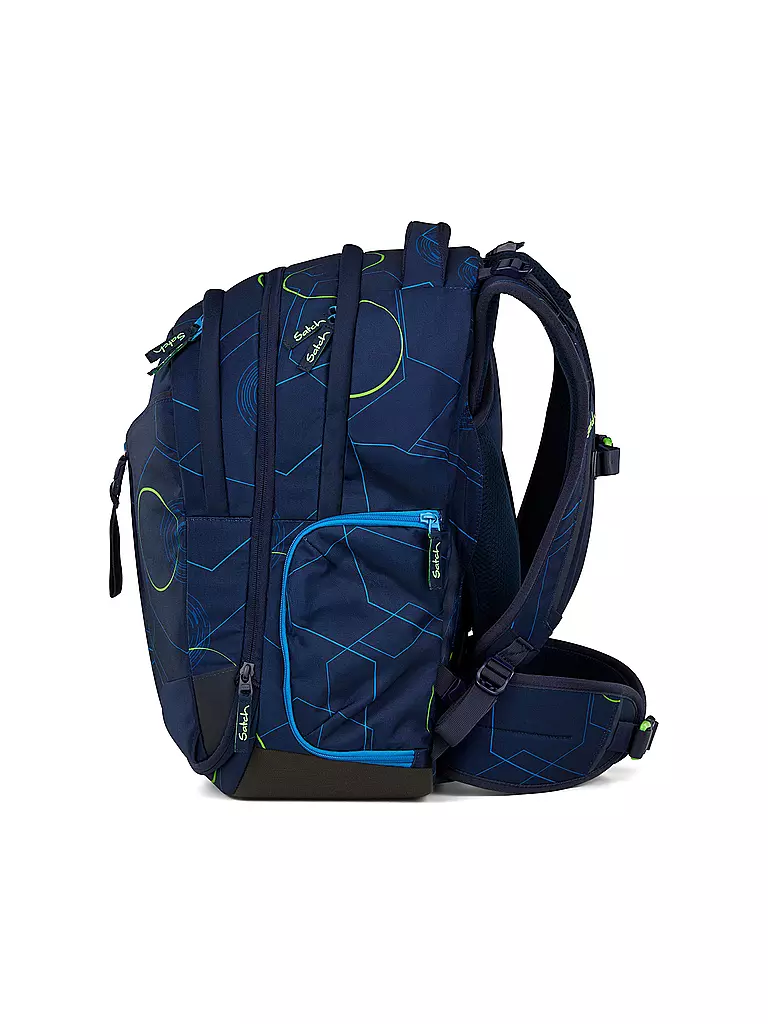 SATCH | Sac à dos scolaire Match Blue Tech |