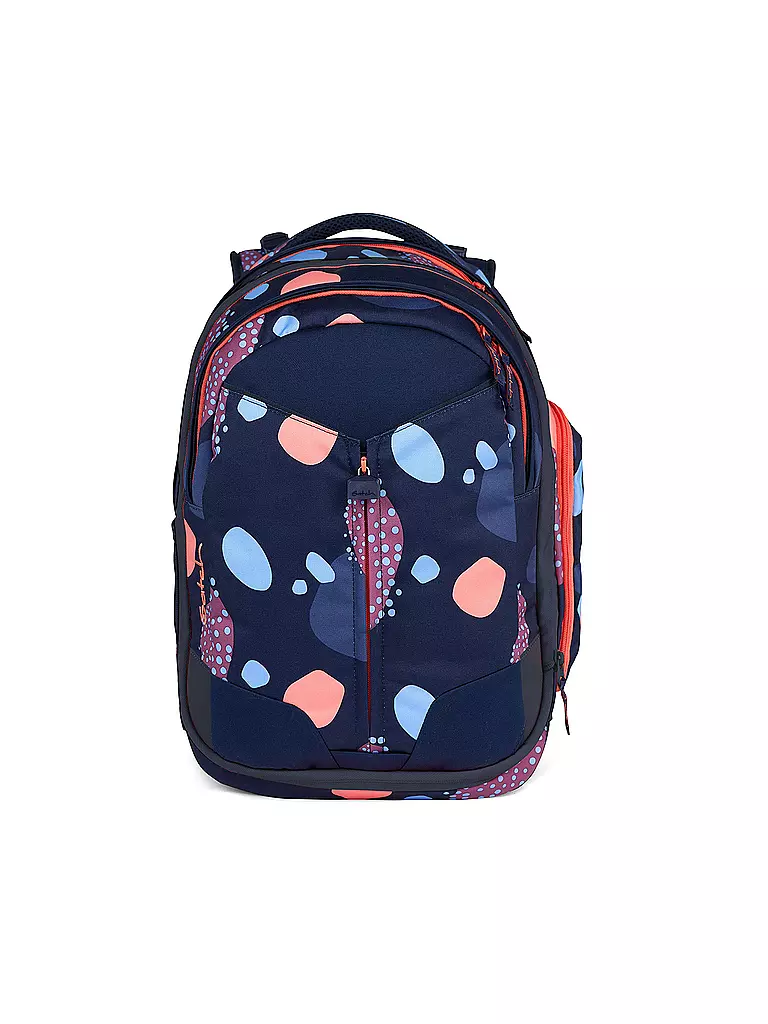 SATCH | Sac à dos scolaire Match Coral Reef | Bleu foncé