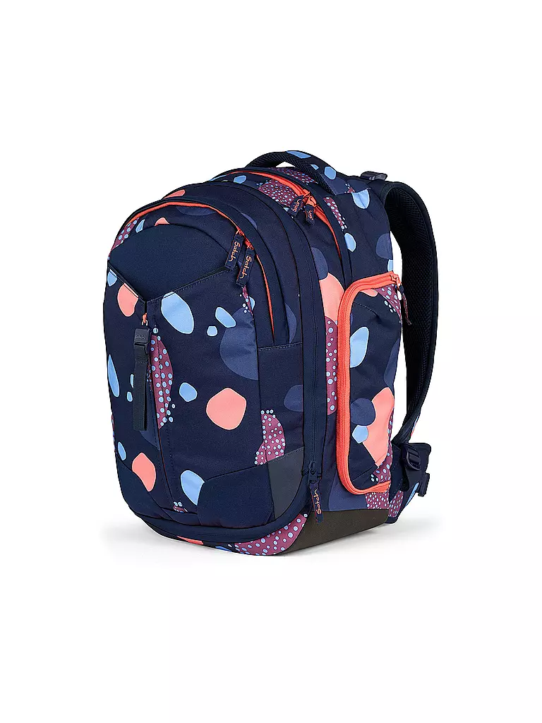 SATCH | Sac à dos scolaire Match Coral Reef | Bleu foncé