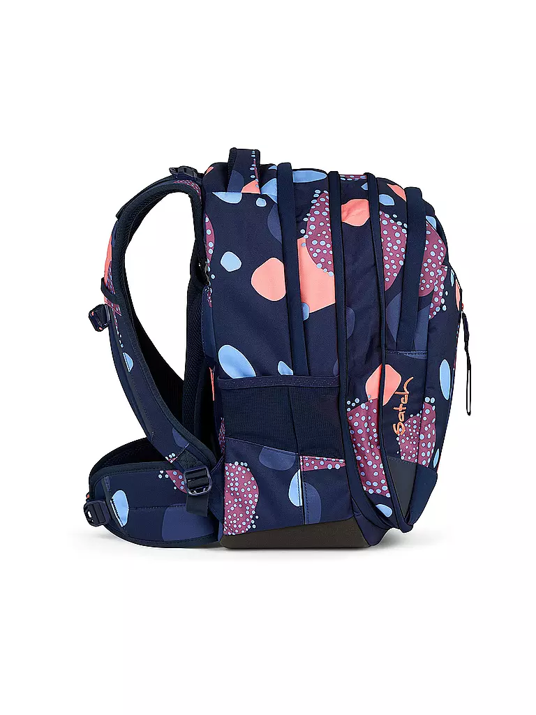 SATCH | Sac à dos scolaire Match Coral Reef | Bleu foncé