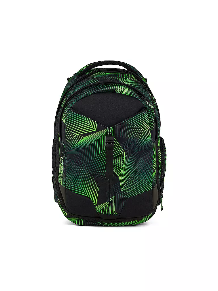 SATCH | Sac à dos scolaire Match Seismic Green | schwarz