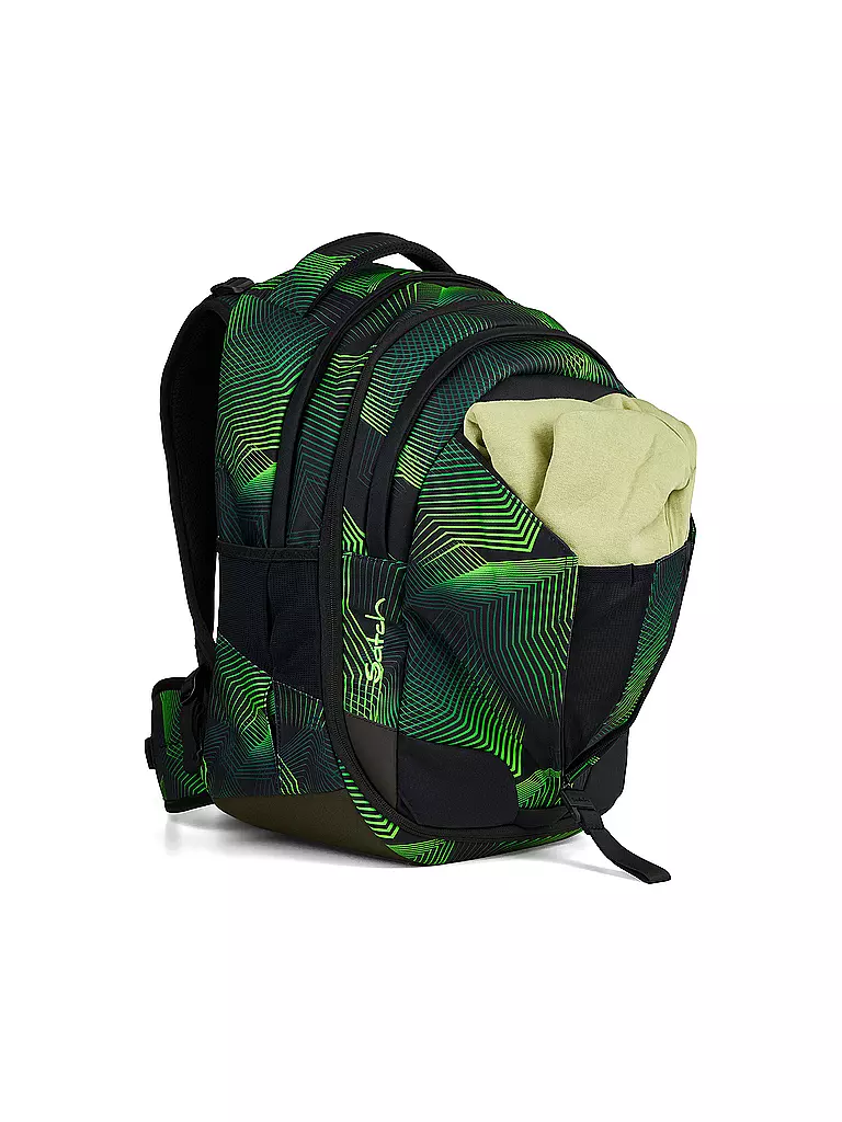 SATCH | Sac à dos scolaire Match Seismic Green | 