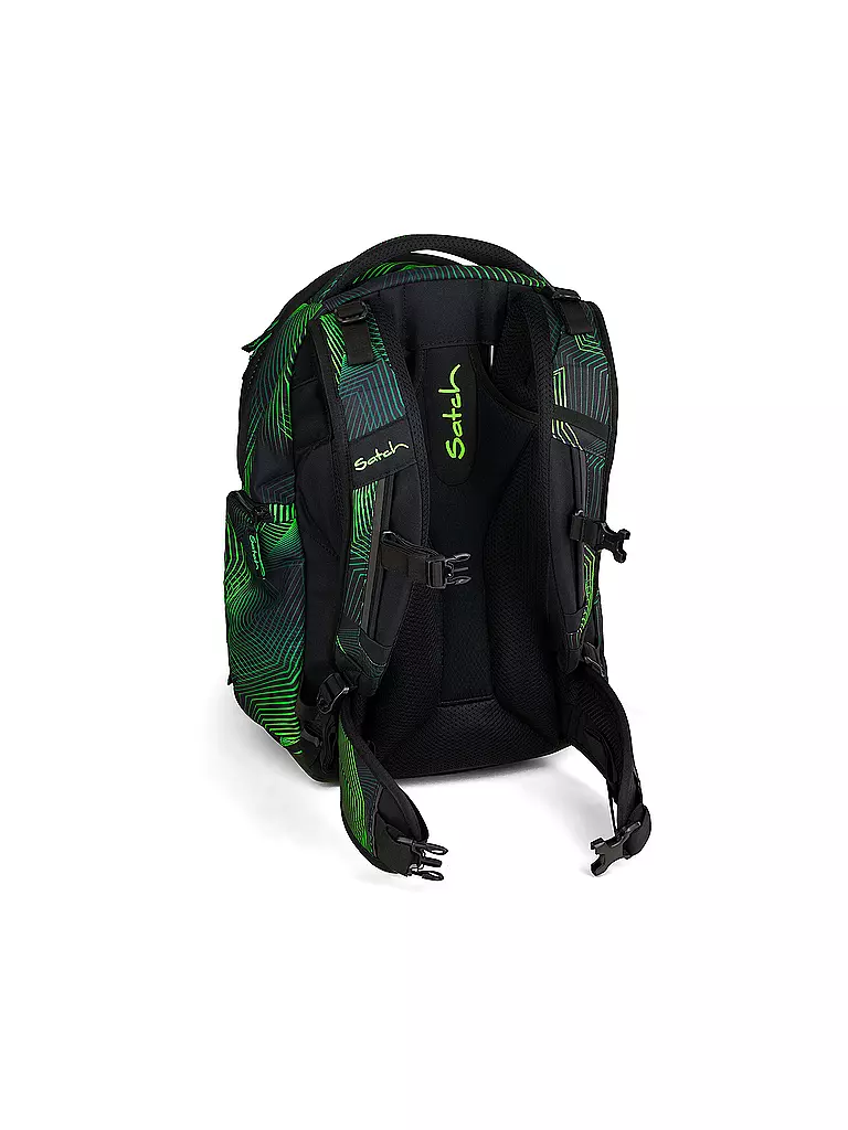 SATCH | Sac à dos scolaire Match Seismic Green | 