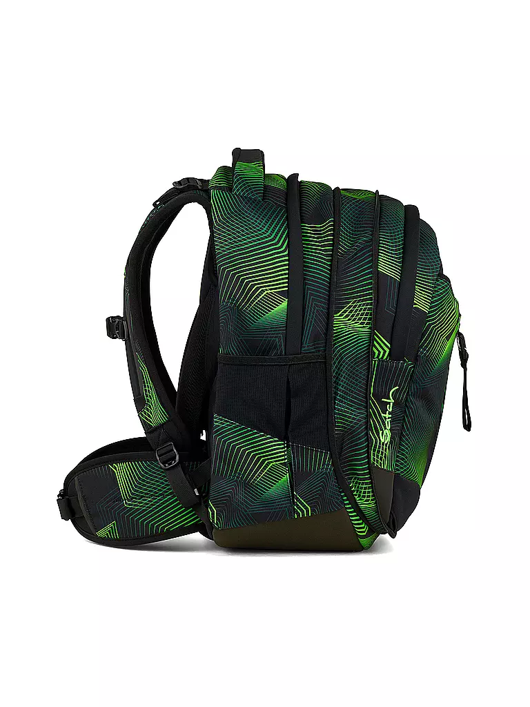 SATCH | Sac à dos scolaire Match Seismic Green | 